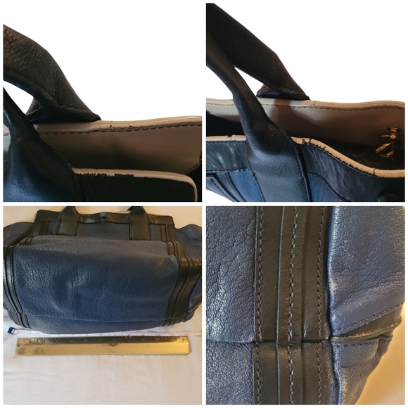 Chloé Allison blue tote bag - Picture 10 of 10